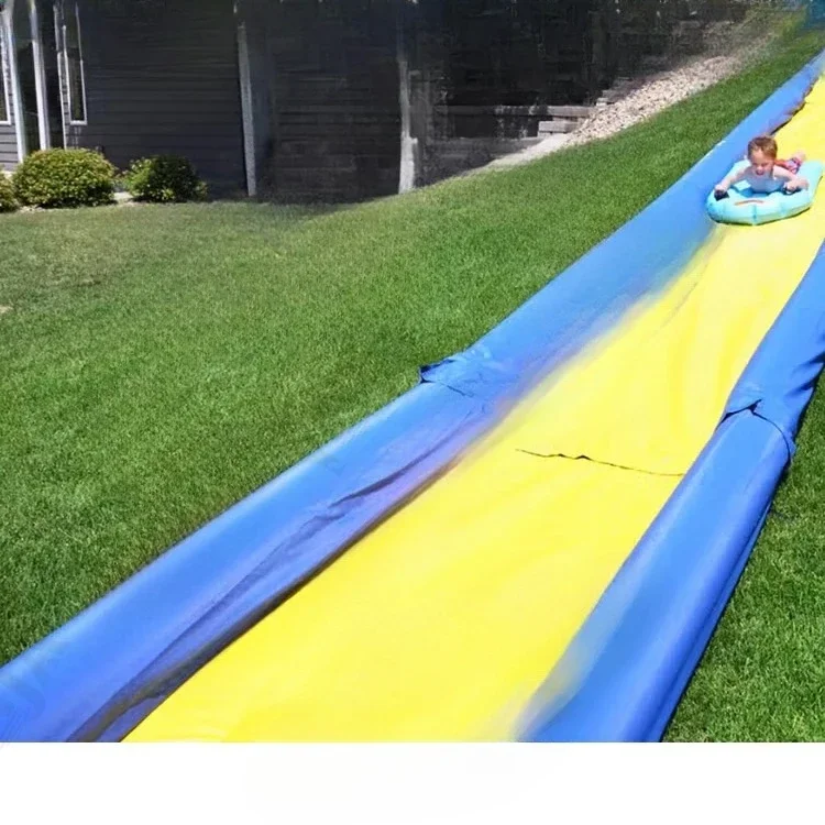 Adult giant inflatable water slide 1000-foot commercial slide