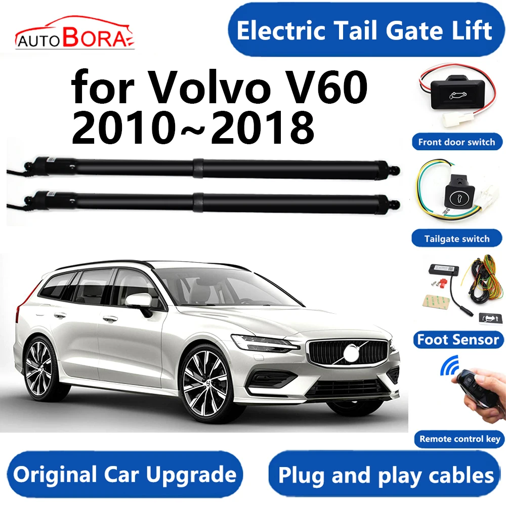 

AutoBora Car Electric Tail Gate Lift System Power Liftgate Kit Auto Automatic Tailgate Opener for Volvo V60 2010~2018