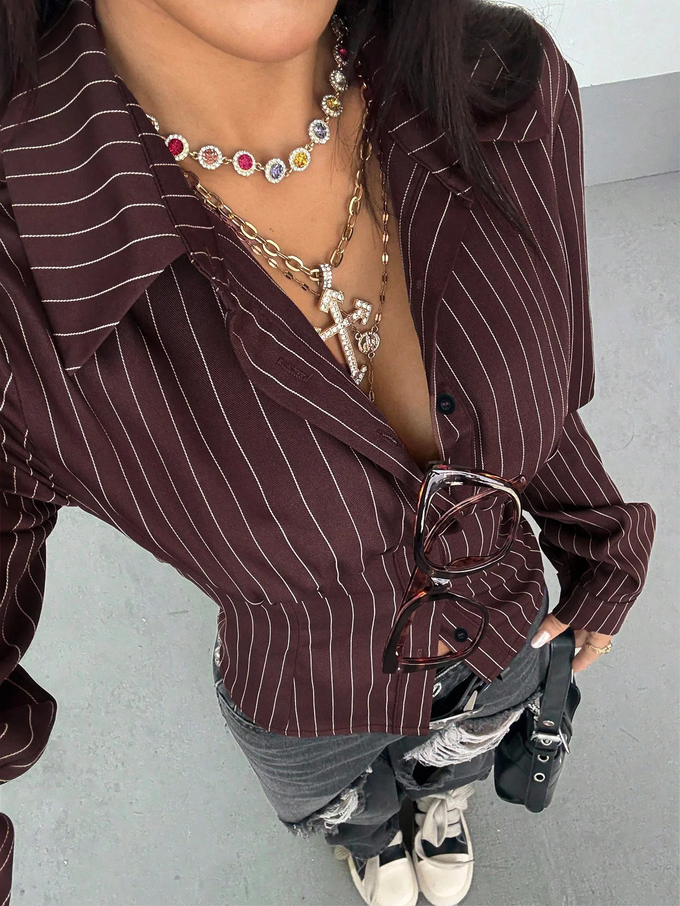 Thumbnail 3 - #74 Most Popular Womens Button Down Blouses