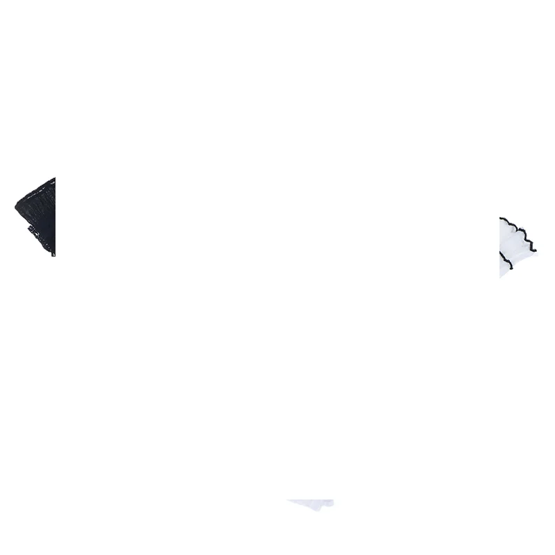 

1 Pair Manicure Photo Lace Decorative Cuff Double-Layer Mesh Horn Sleeve Nail Showing Posing Sleeve DIY Shooting Background Prop