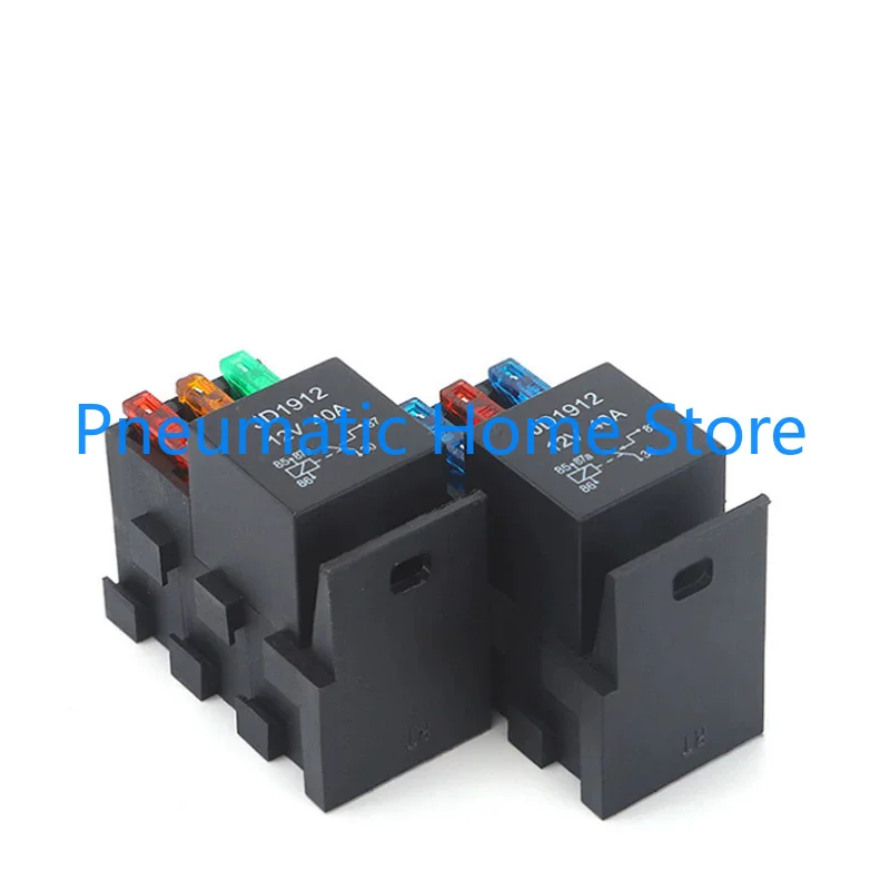 Automotive DC Electromagnetic Relay 12V 24V 40A Single Way One Two Three Boxes with Terminals JD1912
