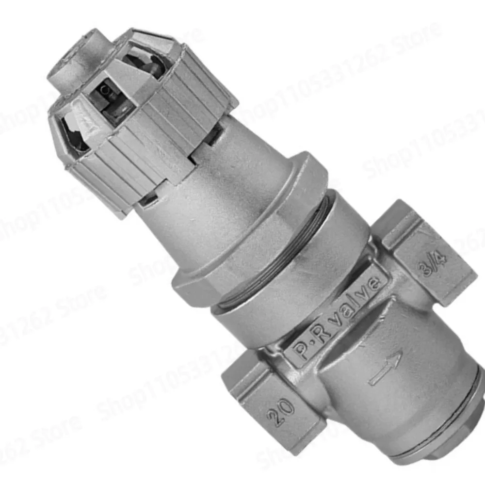Steam Pressure Reducing Valve Y14H-16P High Temperature Adjustable Female Thread 304 Stainless Steel Bellows