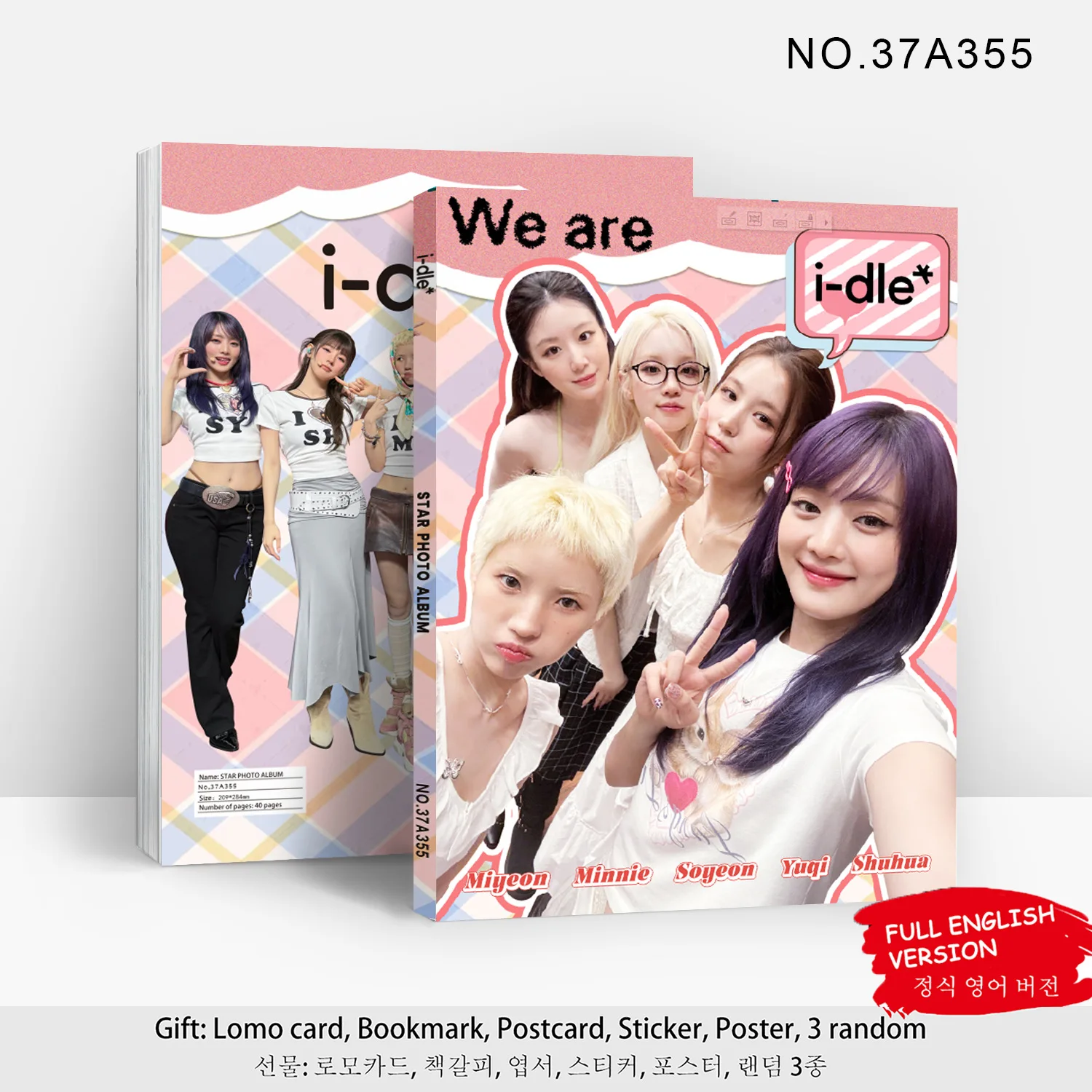 ألبوم Kpop GIDLE Collector's Album IDLE الإصدار الجديد نحن الخمول مجموعة الصور بطاقة بريدية هدية المشجعين #3