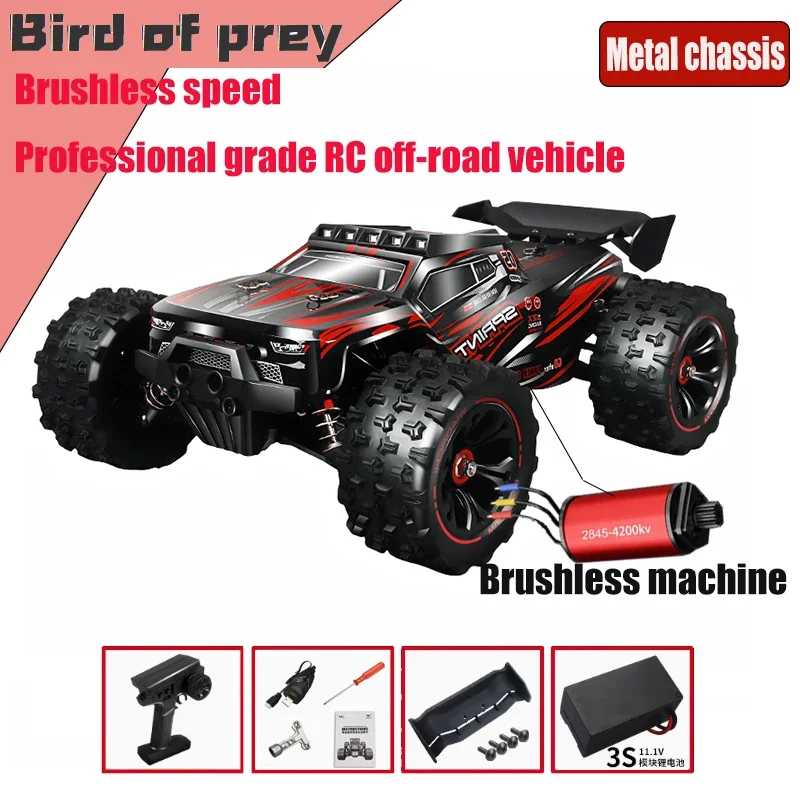 85KM/H or 50KM/H 1:14 4WD RC Cars with LED Remote Control Cars High Speed Drift Monster 4x4 Truck for Kids Toys Wltoys JJRC SCY