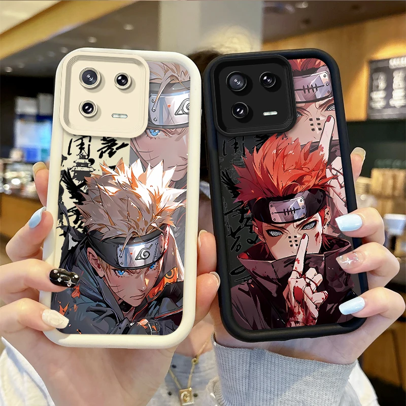 Uzumakis N-Narutos Anime Phone Case for XiaoMi 14 13 12 11T Pro 13 12 11 Lite Poco F6 F5 X5 X3 Pro FE Silicone Shockproof Covers