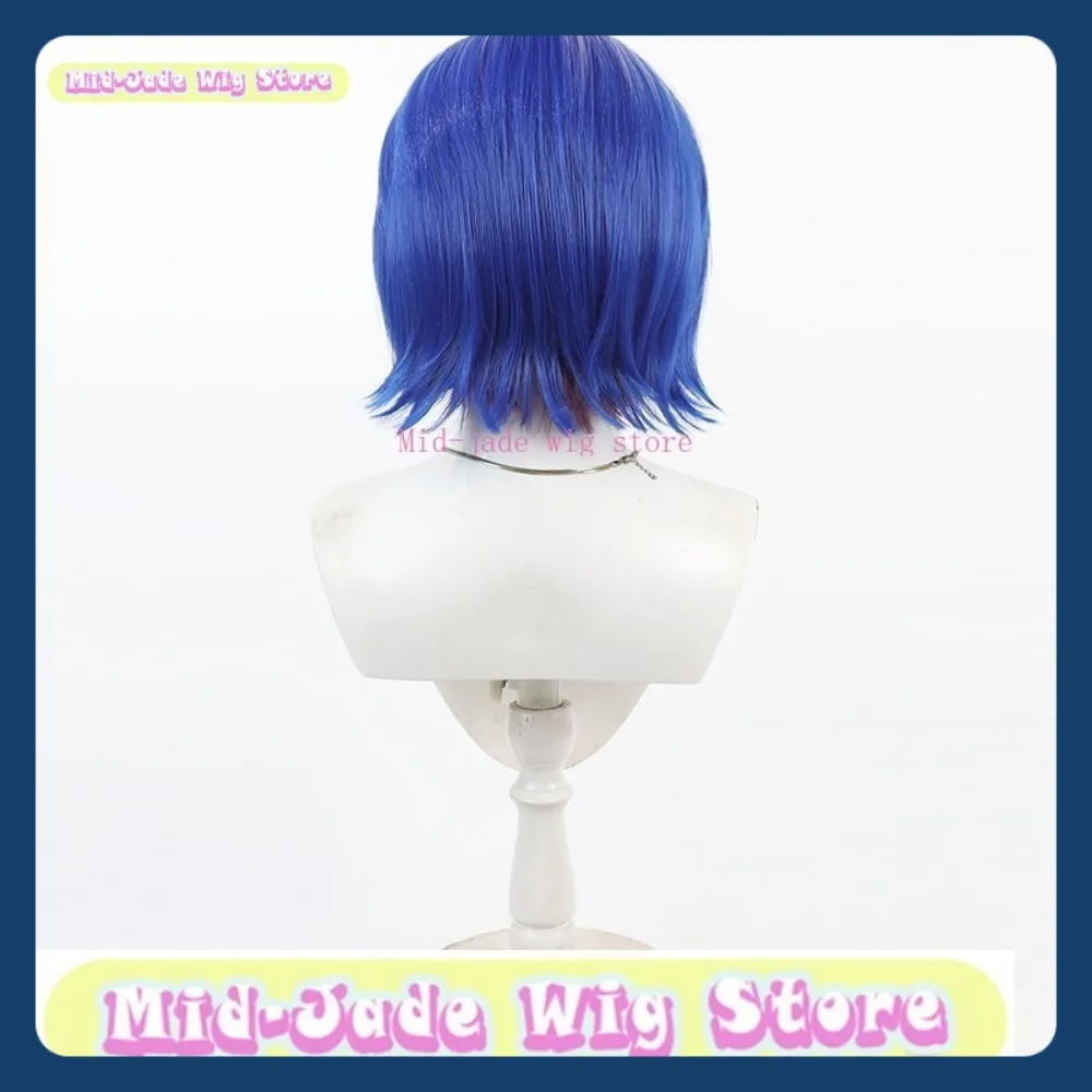 Perruque synthétique mi-jade, magasin Reconguista In G Bellri Zenam, perruque de Cosplay, jeu d'anime, jeu de rôle, fête d'halloween