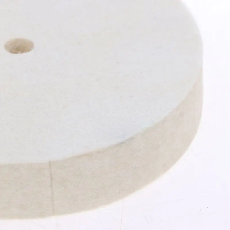 2/4 นิ้วขัดขัดขัดขัดผ้าขนสัตว์ Felt ล้อขัด Abrasive Disc Pad F