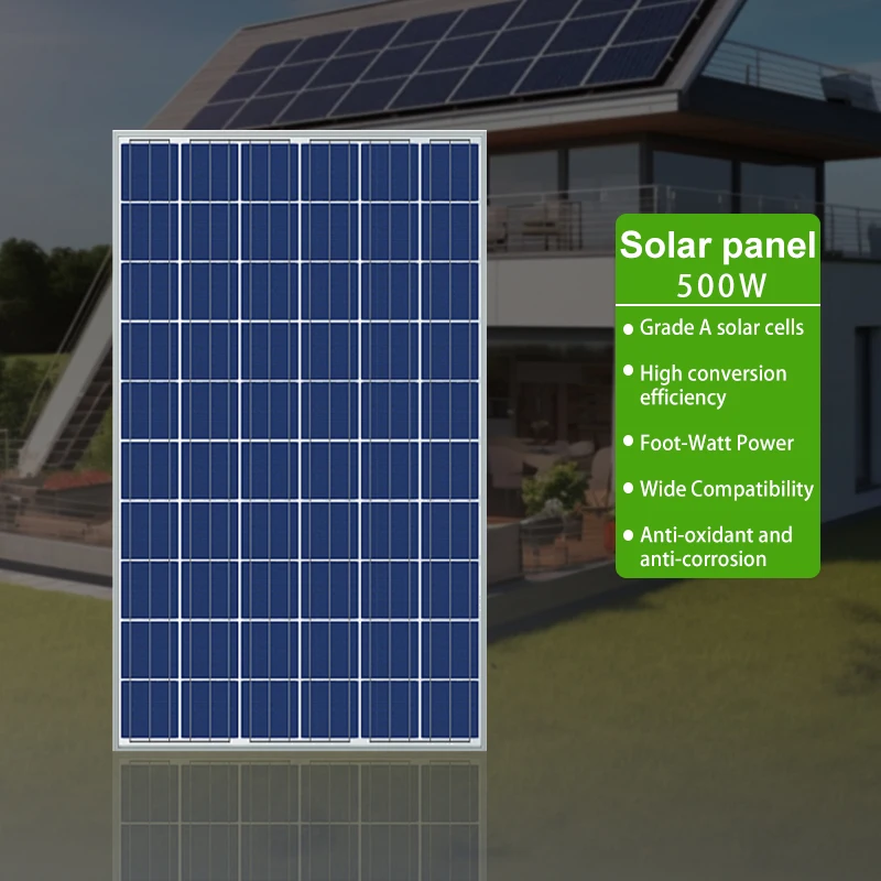 Hot Home Hybrid Solar Inverters 6kW Complete Solar Panel System with Battery for Solar Power System