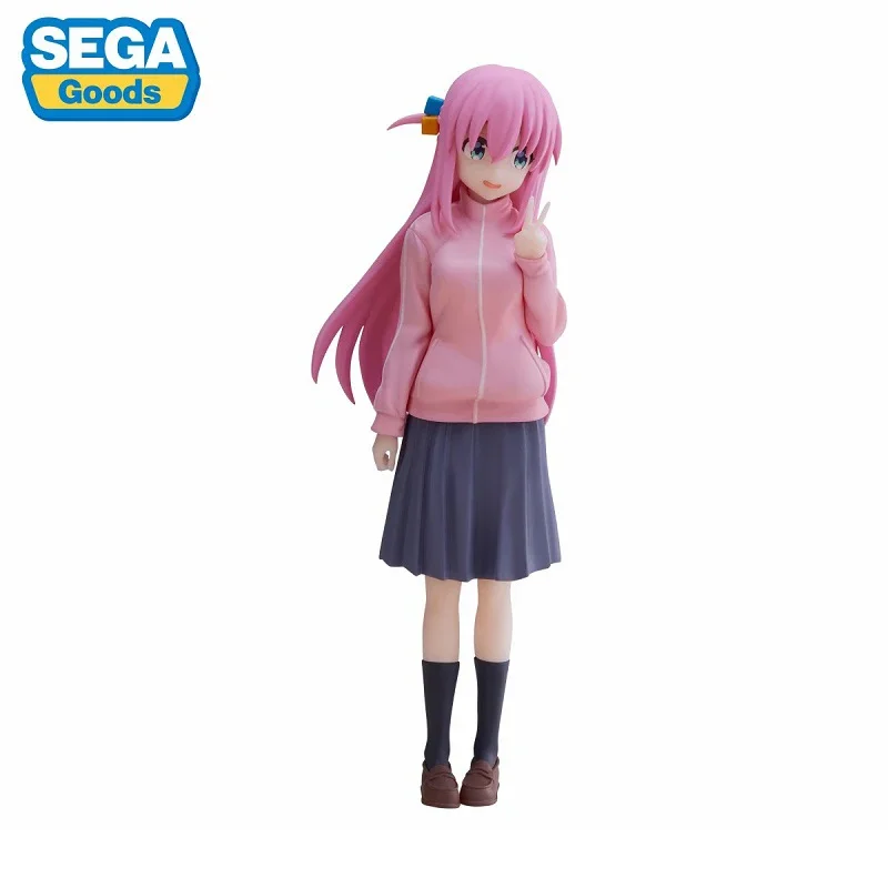 

Original SEGA Bocchi The Rock! Gotoh Hitori Figure Model 16Cm Pvc Anime Action Figurine Model Collection Toys for Boys Gift