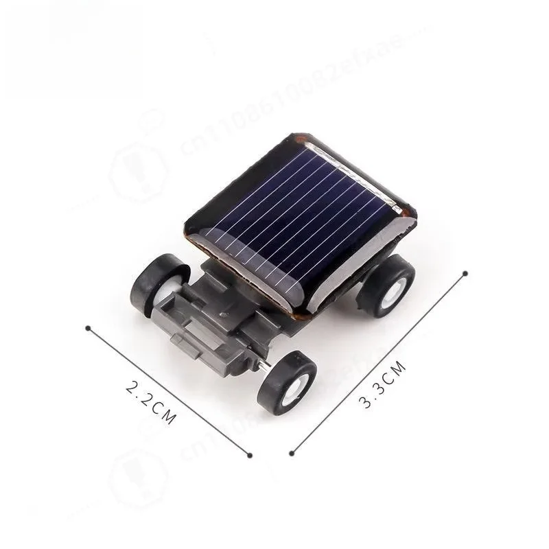 Creative DIY Solar Car Model Kit, Handmade Science Educational Toy, Runs Under Direct Sunlight for Kids Science Experiment