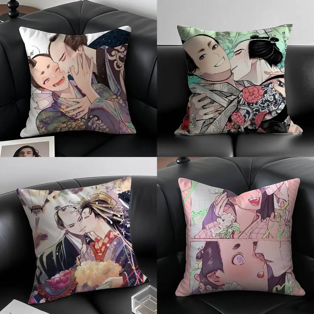 

H-H-Hundred And S-Swastika Anime Pillow Case Custom Printed Brushed Fleece Pillow, Baby Skin-Touch, Eco-Friendly Dye-Sublimation