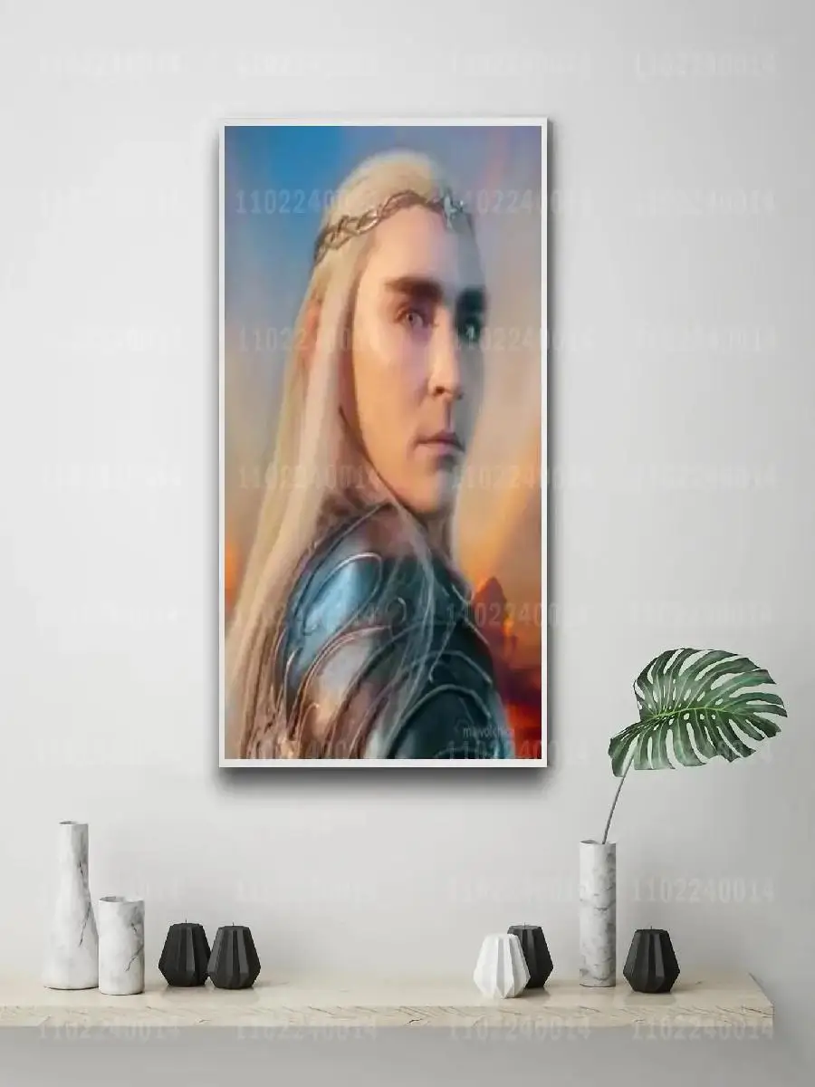Thranduil x Inch Canvas Poster  Decorative Art Print for Home Bar Cafe  Wall Decor Gift