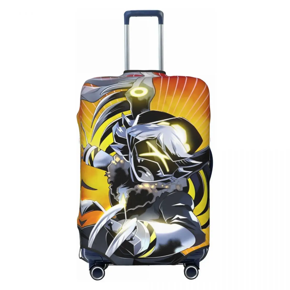 Robot Murder Drones V Uzi Suitcase Cover Cruise Trip Vacation Practical Luggage Accesories Protection