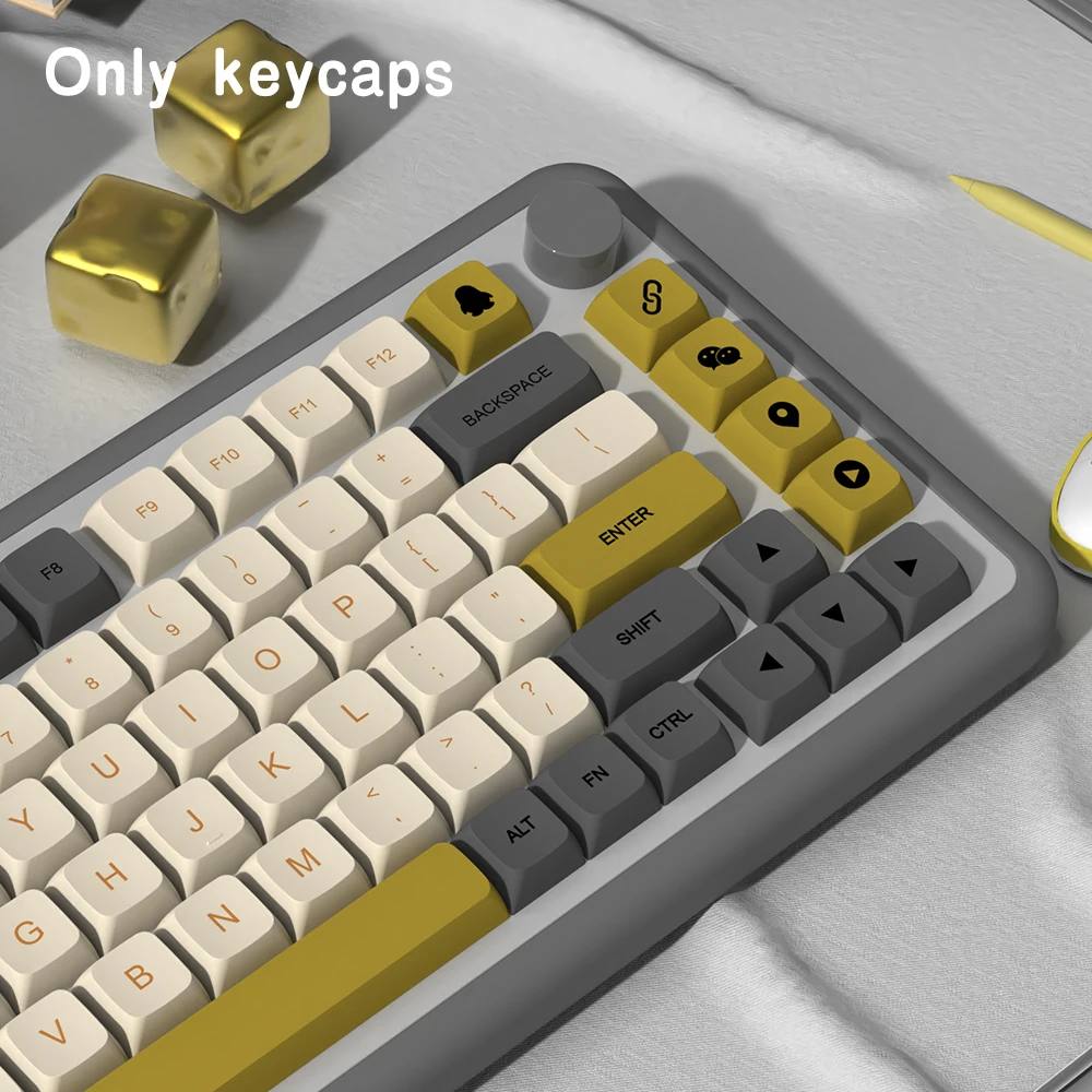 XDA Profile PBT keycaps Shimmer 7U ISO Brazilian Korean Japanese Russian Spanish French keycap For Mechanical Gaming Keyboard
