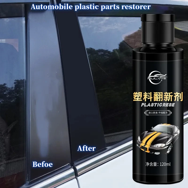 Automotive Plastic Parts Refurbisher 120ML Reducer Quick Refurbishment Dashboard Repair Fluid Plastic General Purpose