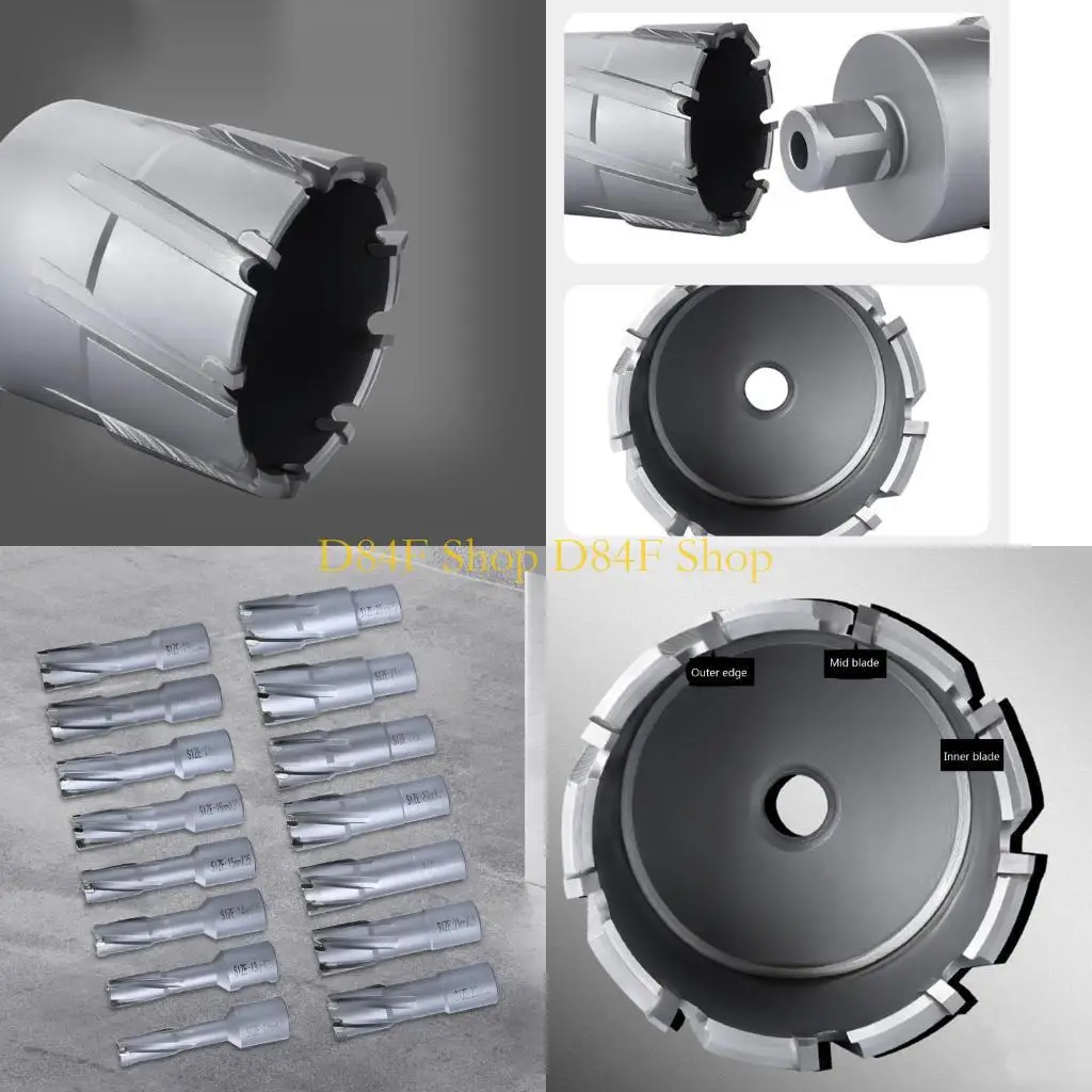 

D84F TCTs Hole 12-28mm Hole steel Cutter for Stainless Steel, Metal, Iron, Metal Cutting