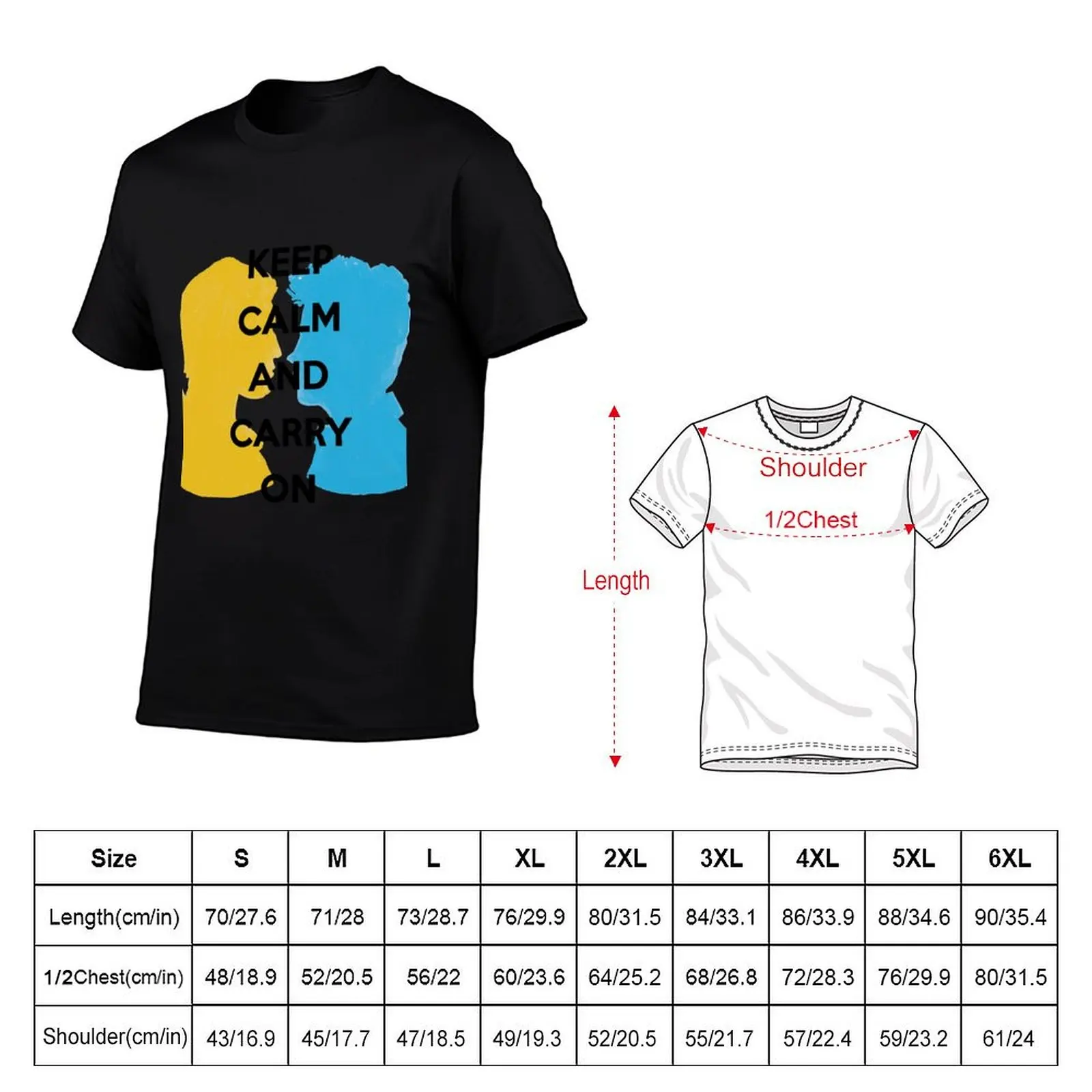 Carry On, Simon and Baz T-Shirt man t shirts graphic man t shirts for men T-Shirt