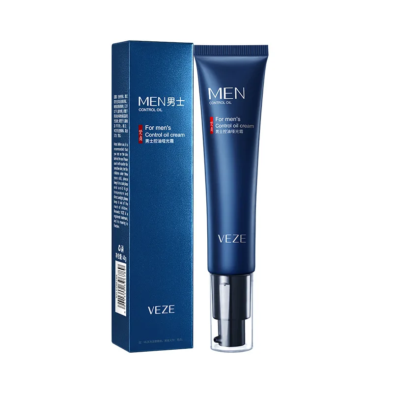 

VENZEN Men's Oil Control Face Cream Facial Moisturizing Refreshing Hydrating Facial Creams Men Face Skin Care Products