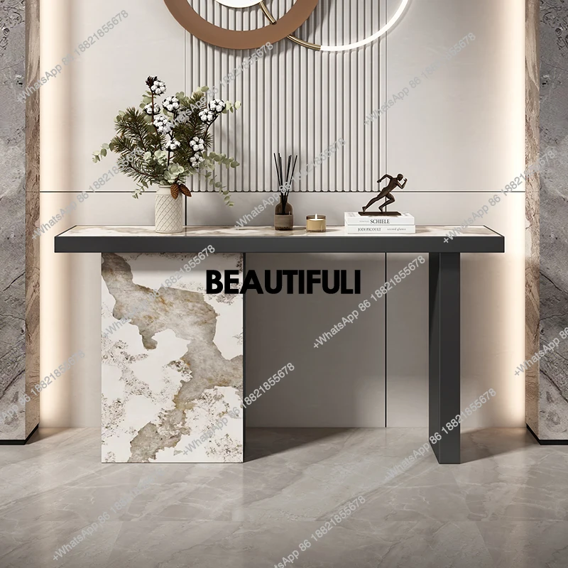 

Luxury Style Entryways Table Decoration Aesthetic European Elegant Console Tables Easy Pack Konsolentisch Living Room Furniture