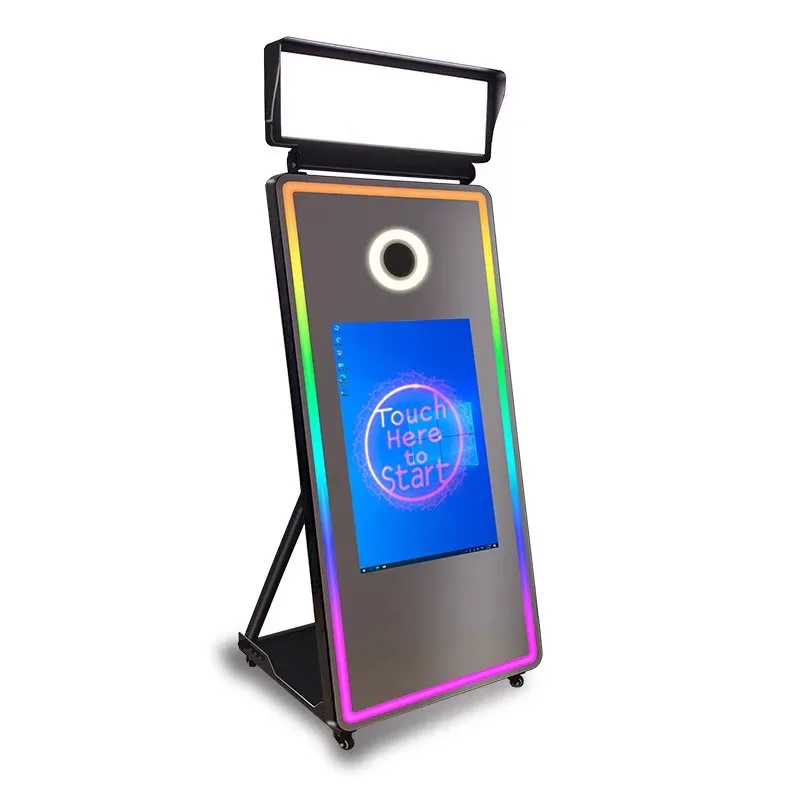 

Manufacturer mirror photo booth mirror photo booth magic mirror photo machine