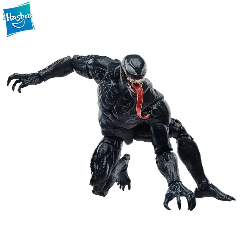 Genuine Hasbro Marvel Legends Series Anime Comics Movie Venom 2 The Killing Begins PVC 15CM  Figure Model Gift Toy Collection