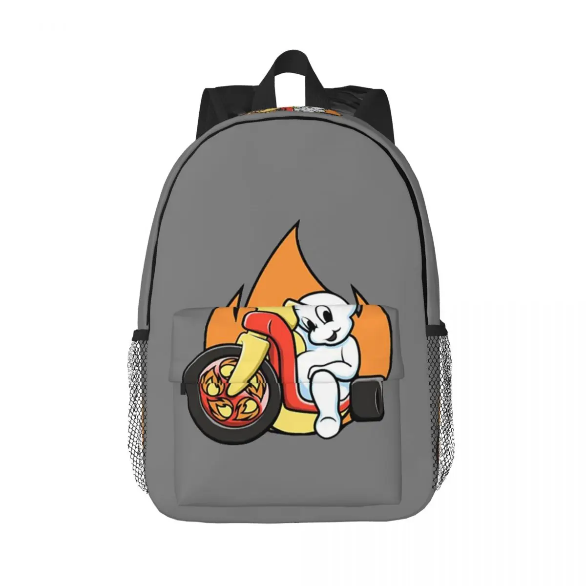 Casper The Friendly Ghost 90s Backpack Daypack Large Capacity Boys Girls BookBag Shoulder Bags for Men Women Children School Bag