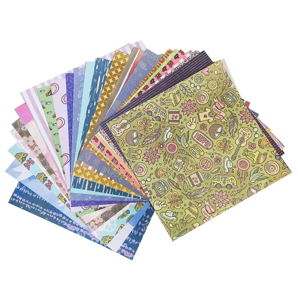 Creative Path 6-Zoll-Muster-Scrapbooking-Papierblock, dekoratives Journaling-Hintergrundpapier, doppelseitiges Origami-Papier für Bastelarbeiten – Detail 17