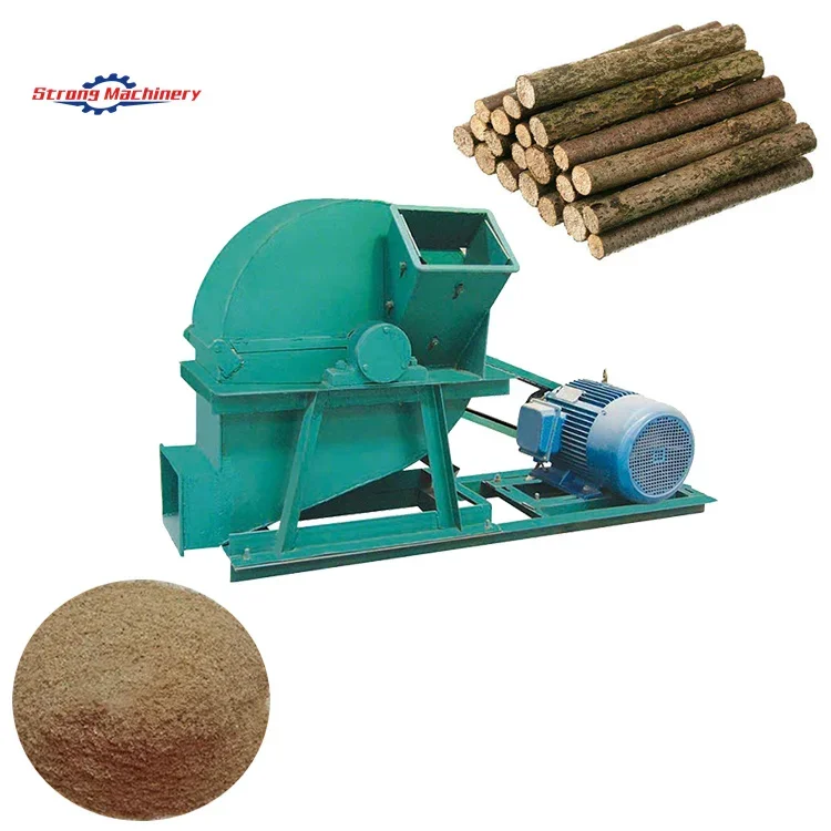 

Small Wooden Branch Shredder Sawdust Making Machines Branch And Leaf Crusher