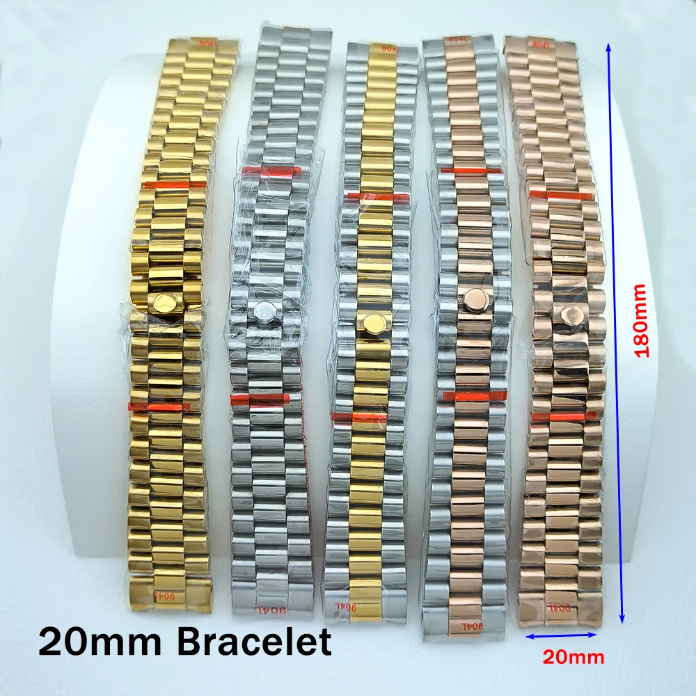 miyota8285-bracelet-20mm-stainless-steel-bracelet-for-men's-watch-accessories-suitable-formiyota8285-movement-watch-accessories
