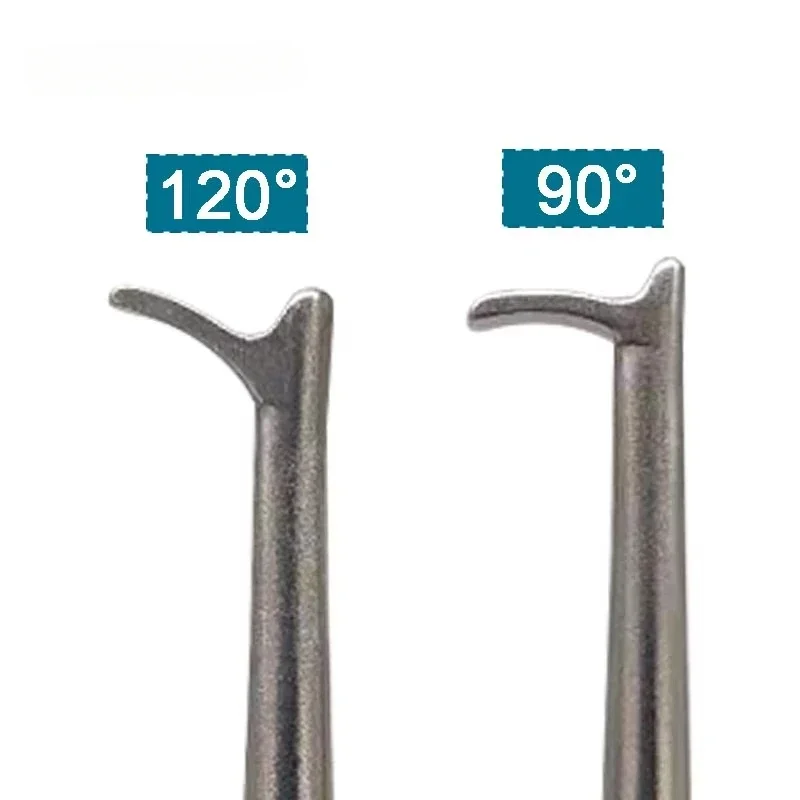 90/120 Degree Stainless Steel Bone Compactor Medical Bone Compactor Orthopedic Instruments Can Be Autoclaved