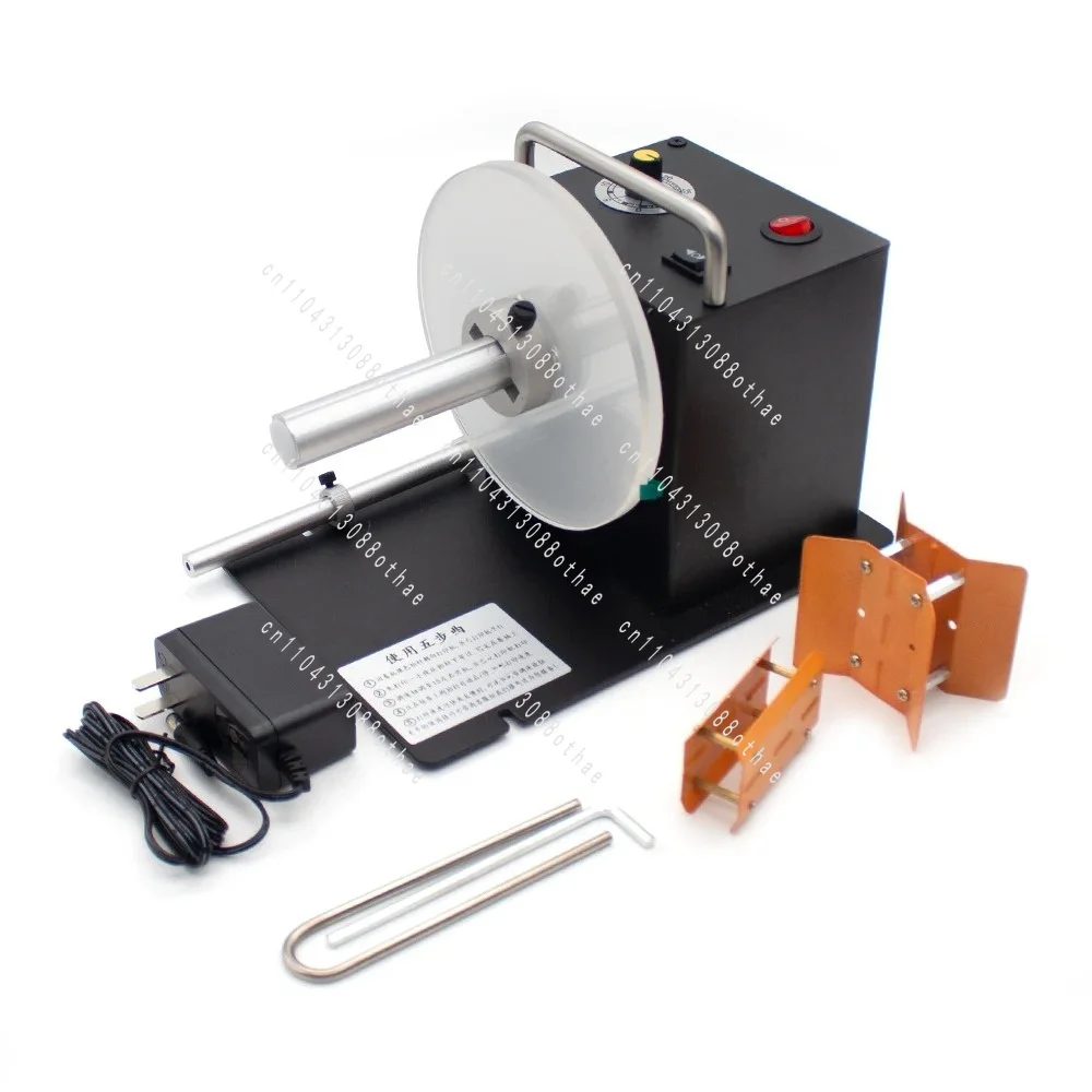 Washing Label Water Washing Mark Rewinding Machine F203 Label Rewinder Automatic Self-Adhesive Tag Label Reclaimer