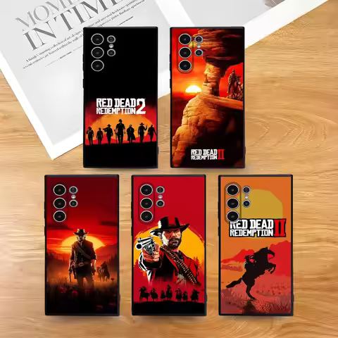 Red Dead R-Redemption 2 Game Phone Case For Samsung S Series S21 S22 S23 S24 S25 FE Plus Ultra TPU Soft To Skin-friendly Case