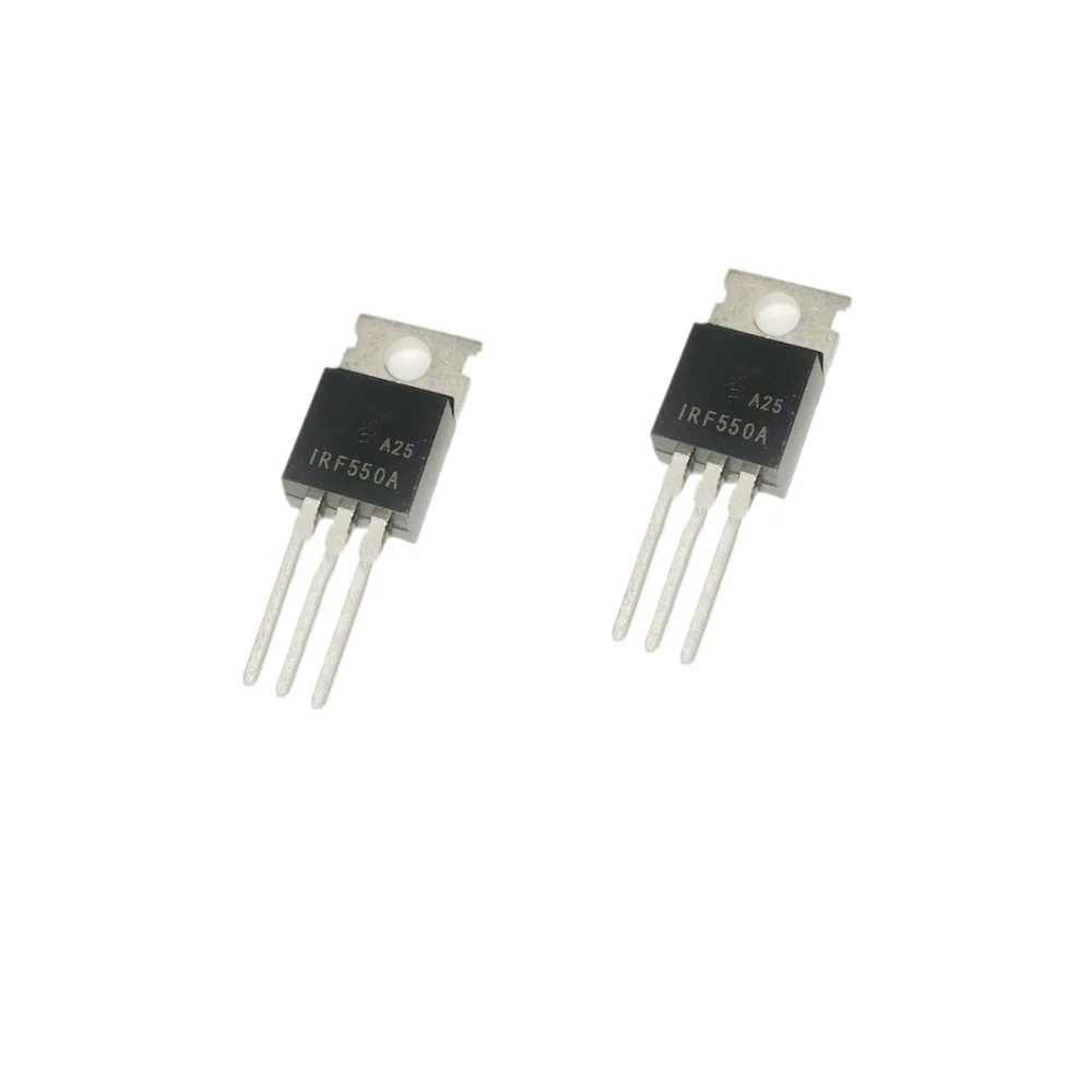 10PCS IRF550A IRF550 100V40A TO-220 TO220 Transistor MOSFET New Original Good Quality Chipset