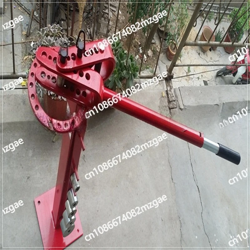 Manual pipe bending machine YP-38 sheet metal stainless steel bending machine steel bar mixing special-shaped bending tool