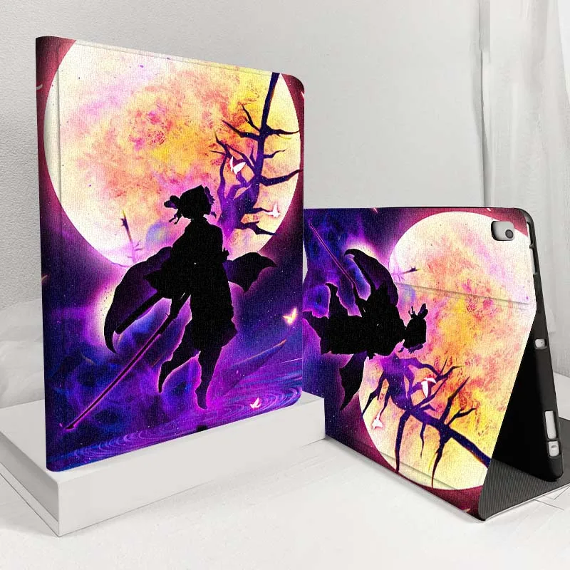 

Anime Demon Slayer Art Logo For iPad Pro Air Mini 1 2 3 4 5 6 7 8th 9th 10th 11th 10.2 9.7 10.5 10.9 11 12.9 13 Inch Tablet Case