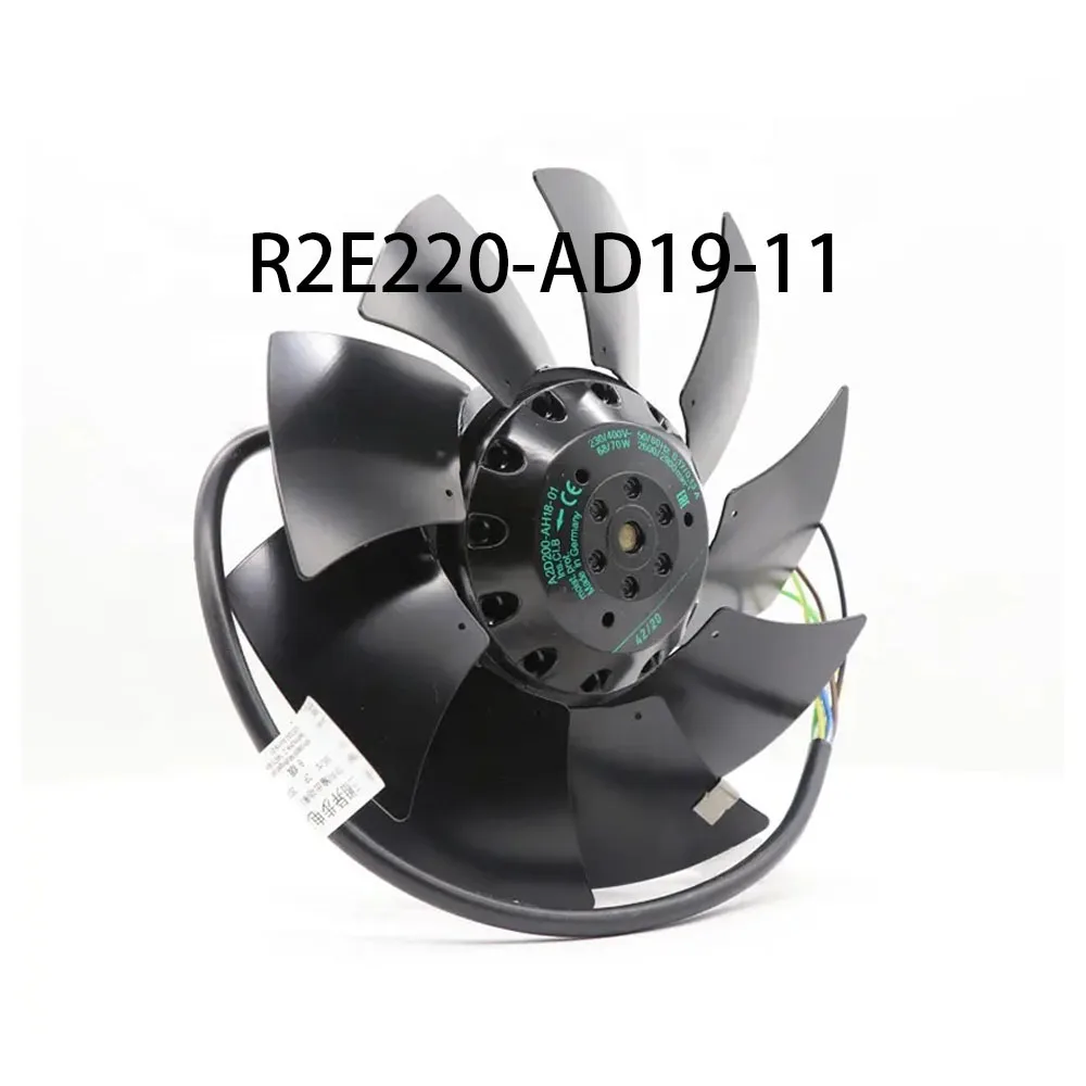 Multi-Speed Freezer/Condenser Fan A2D200-AH18-01 AC400V 2900RPM 68/70W