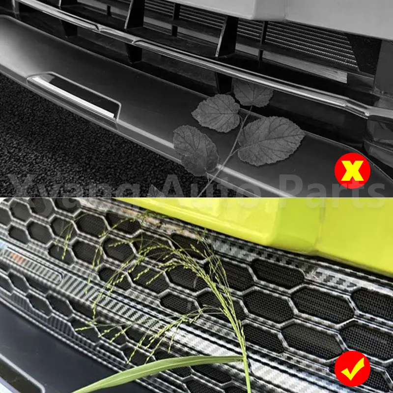 For Changan Deepal S7 Car Front Grille Middle Net Insect-Proof Net Water Tank Condenser Anti-Mosquito Catkin Net Cover