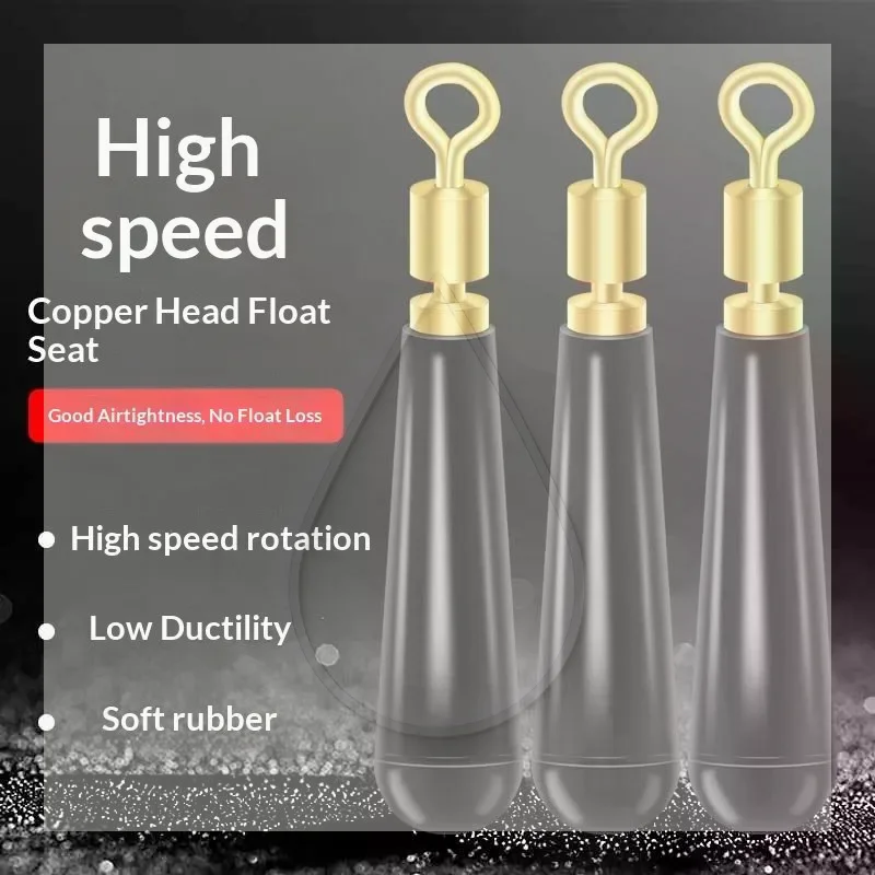 Copperhead Fishing Float Seat High Speed Rotation Secure Locking 10/20/40 PCS for Fishing Rod Tackle Upgrade