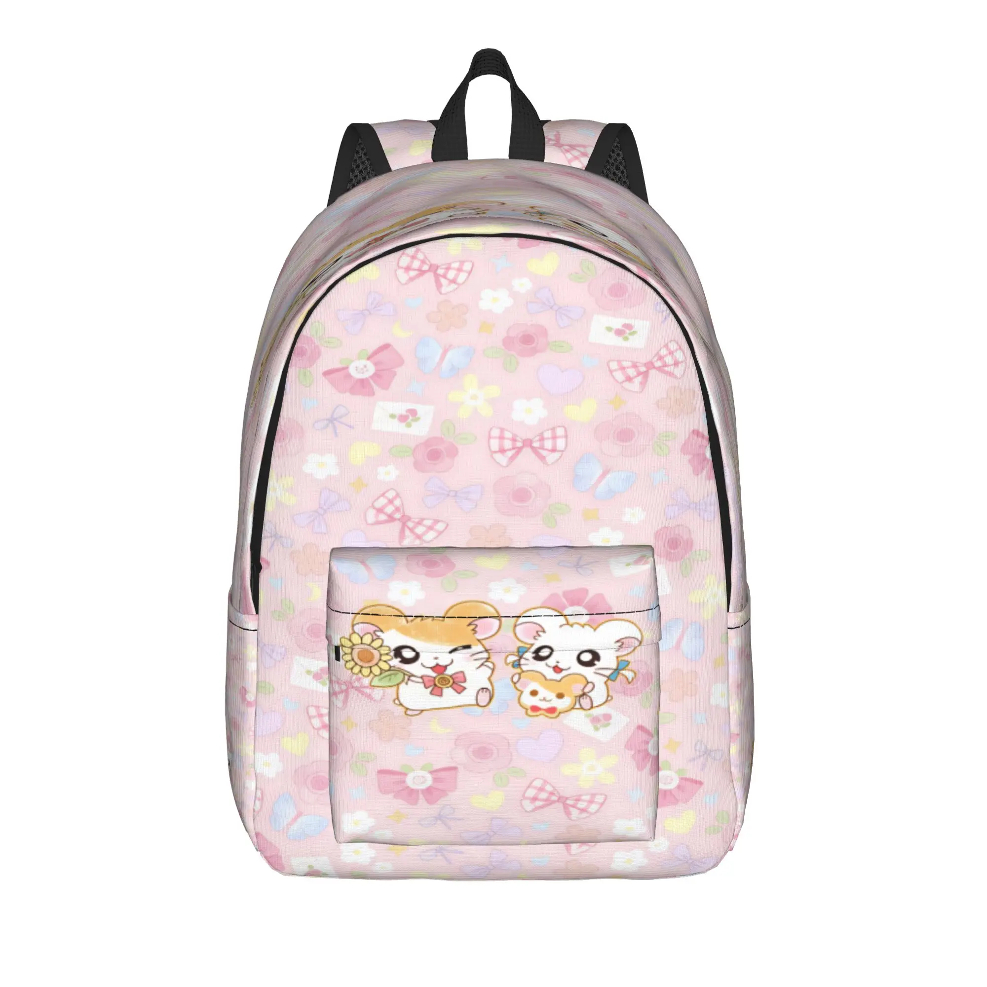 

Hamutaro Backpack Workout Backpacks Women Men Designer Breathable High School Bags Cool Rucksack