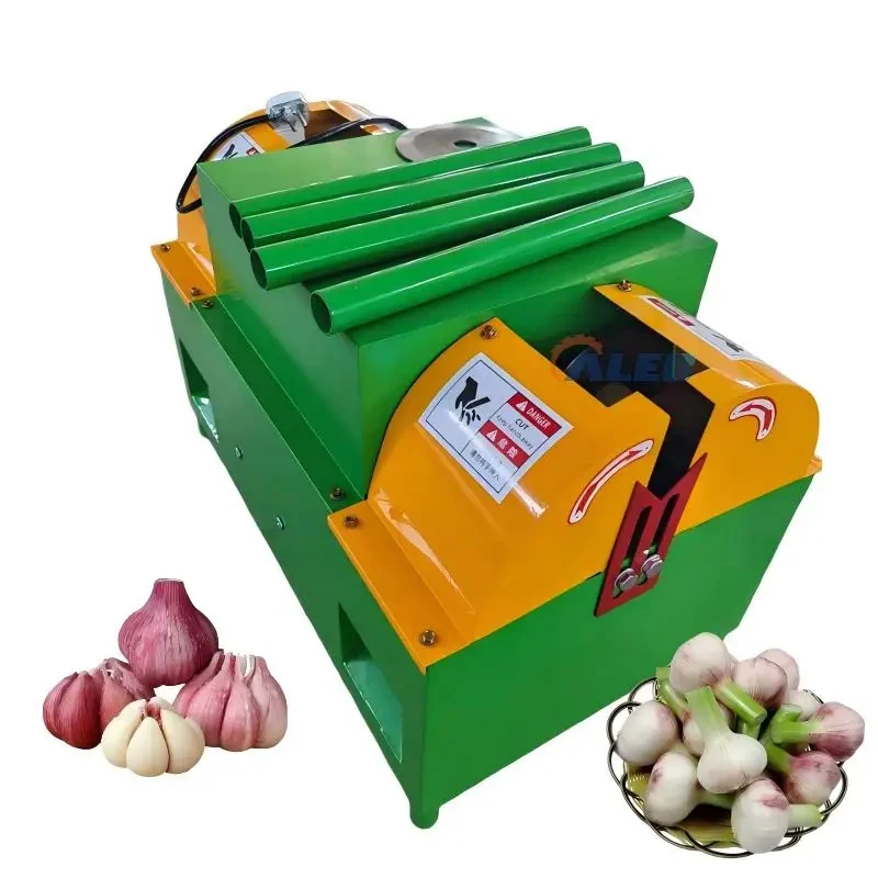 High Speed Trimming Processing Plant/Low Cost Garlic Root Cutting Machine For Agricultural Use