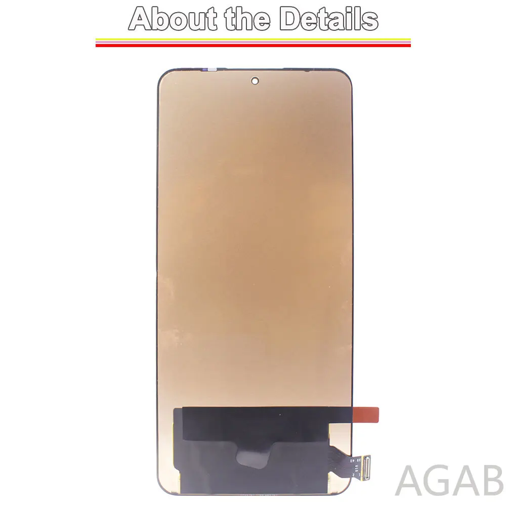 Super AMOLED LCD for Xiaomi 12T Pro LCD Dispaly Touch Screen Digitizer for Xiaomi 12T Pro 22081212UG 22081212G LCD With Frame