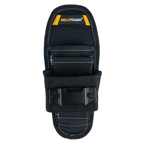 Imagen 1 del producto Bolsa de herramientas pequeña con clip para cinturón, bolsa portaherramientas pequeña, organizador de trabajo mínimo, funda para herramientas y soporte para cuchillos con soporte para martillo