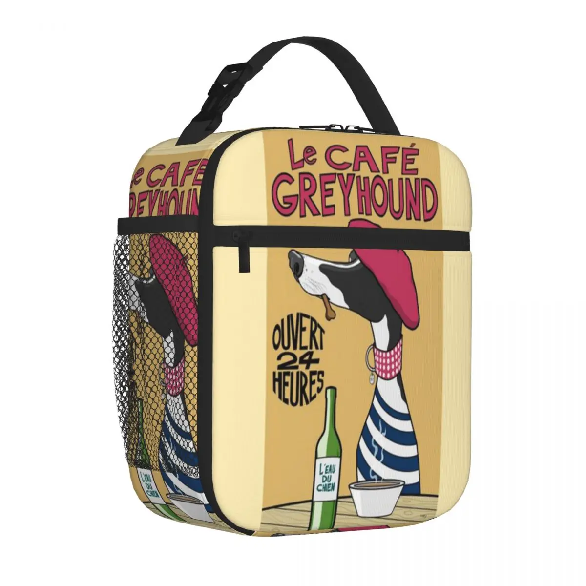 Bestselling Le Caf Greyhound Military Style Commuter Lunch Bag Long Drive Neoprene Lunch Bag