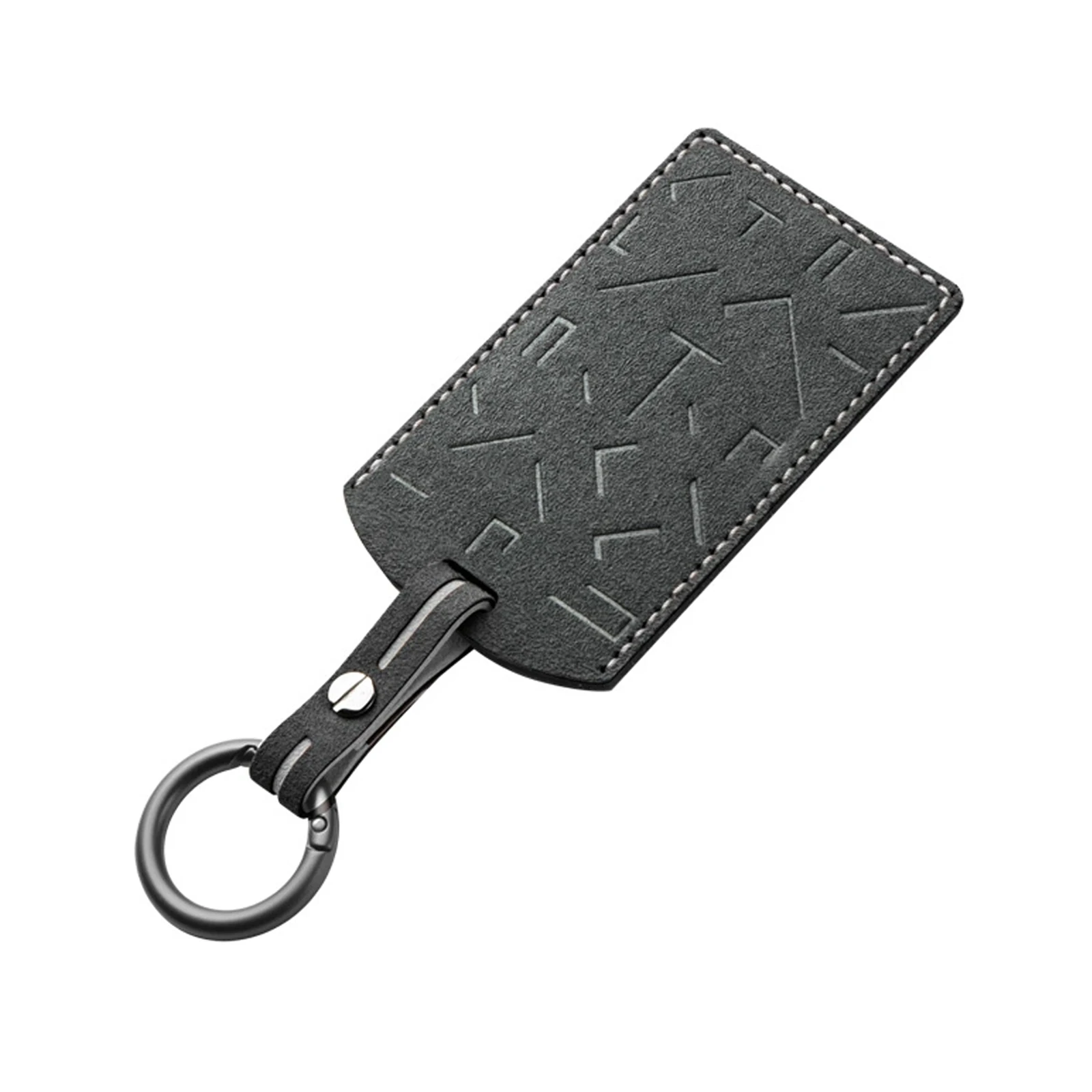 

Alfanxi Key Card Holder Alcantara Material Key Protector Cover Accessories Protector Compatible with Tesla Model 3 Model Y