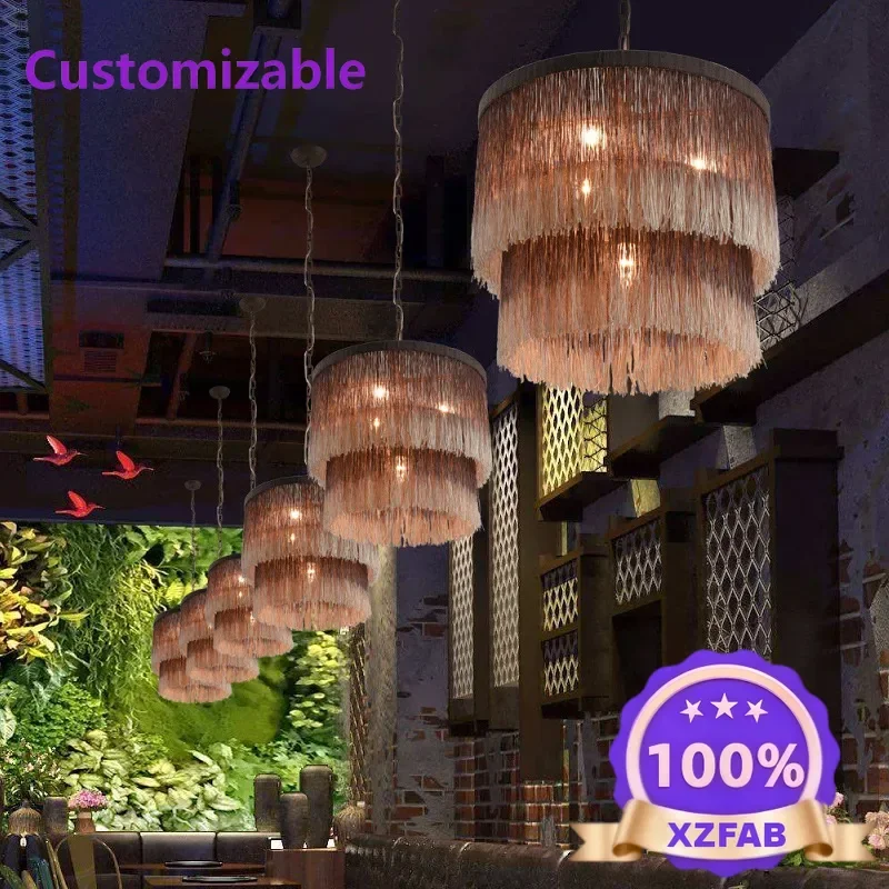 Factory Direct 2026 Bohemian American Country Pastoral Living Room Dining Corridor Staircase Bedroom Lighting Art