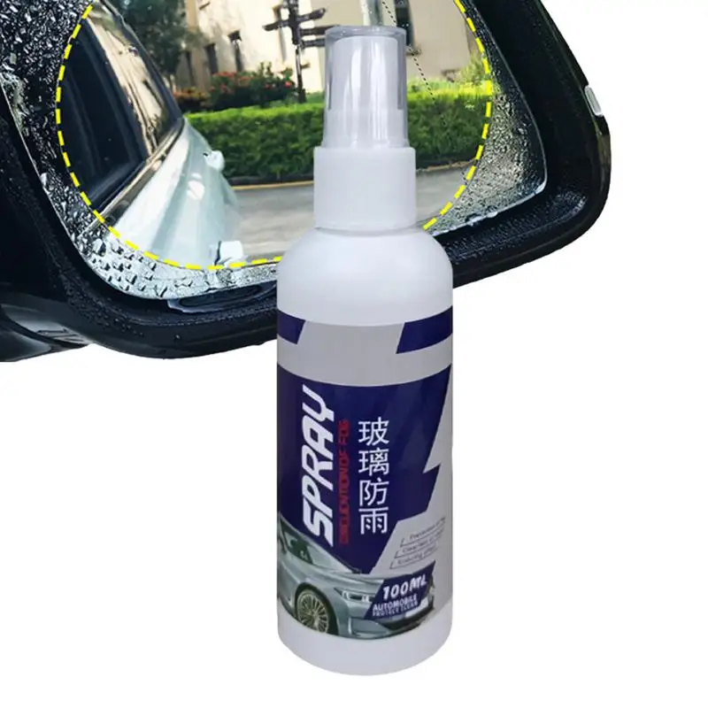 

Water Repellent 100ml Spray Anti Rain Coating For Car Glass Hydrophobic Liquid Windshield Mirror Mask Auto Polish for Car Window