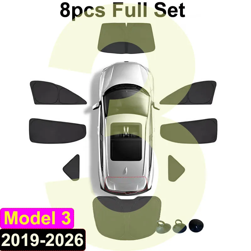 8pcs full set