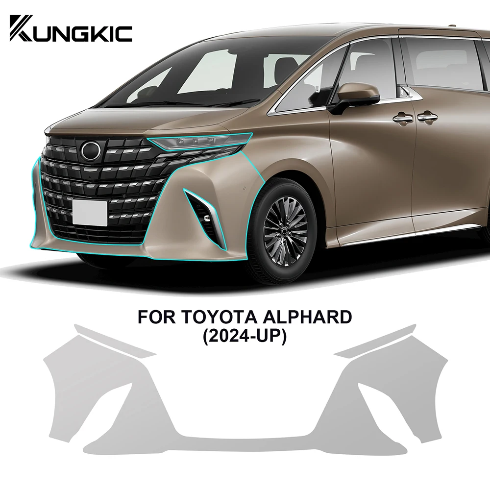 

ТПУ для Toyota Alphard 2024 2025, предварительно вырезанная защитная пленка для краски, наклейка на кузов автомобиля, прозрачная защита от царапин, УФ-защита