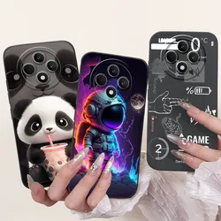 For OPPO Reno12 F 4G 5G Case Reno12 FS Cover Soft Silicone Bumper Camera Protective Back Phone Capa Reno 12F 12FS Fashion Funda