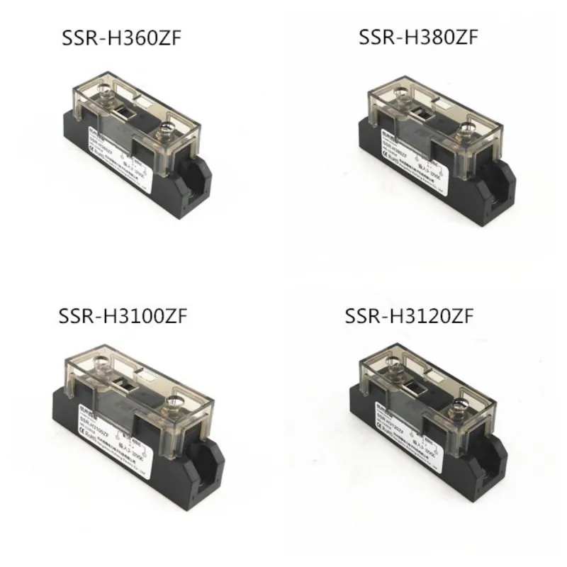 SSR-relé de estado sólido Industrial, DC-AC DE control DE CC de alta potencia, 60A, 80A, 100A, 120A, 150A, 200A, 250A, 300A, 340A, 400A